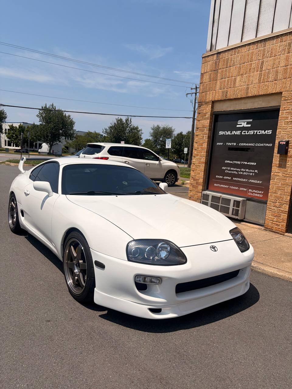 PPF on 1994 Toyota Supra - Skyline Custom Shop Chantilly VA at Skyline Custom Shop in Chantilly, VA