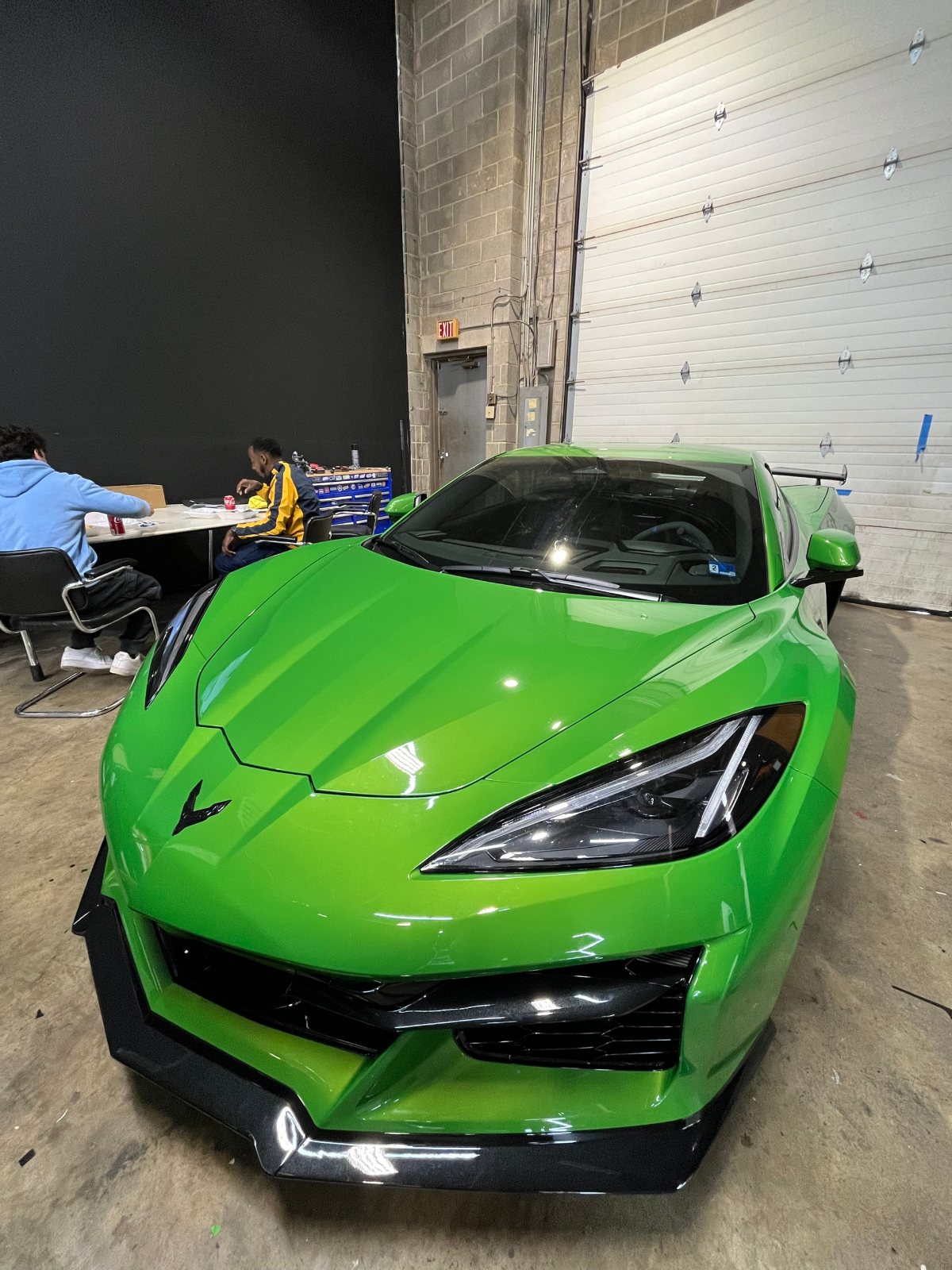 2026 Corvette E-Ray - Full Front PPF at Skyline Custom Shop in Chantilly, VA