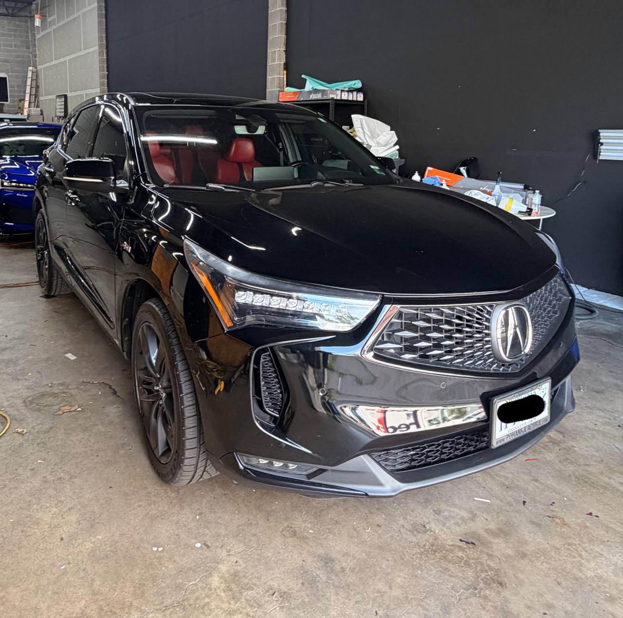 Acura MDX - Full Front PPF + Ceramic Coating at Skyline Custom Shop in Chantilly, VA