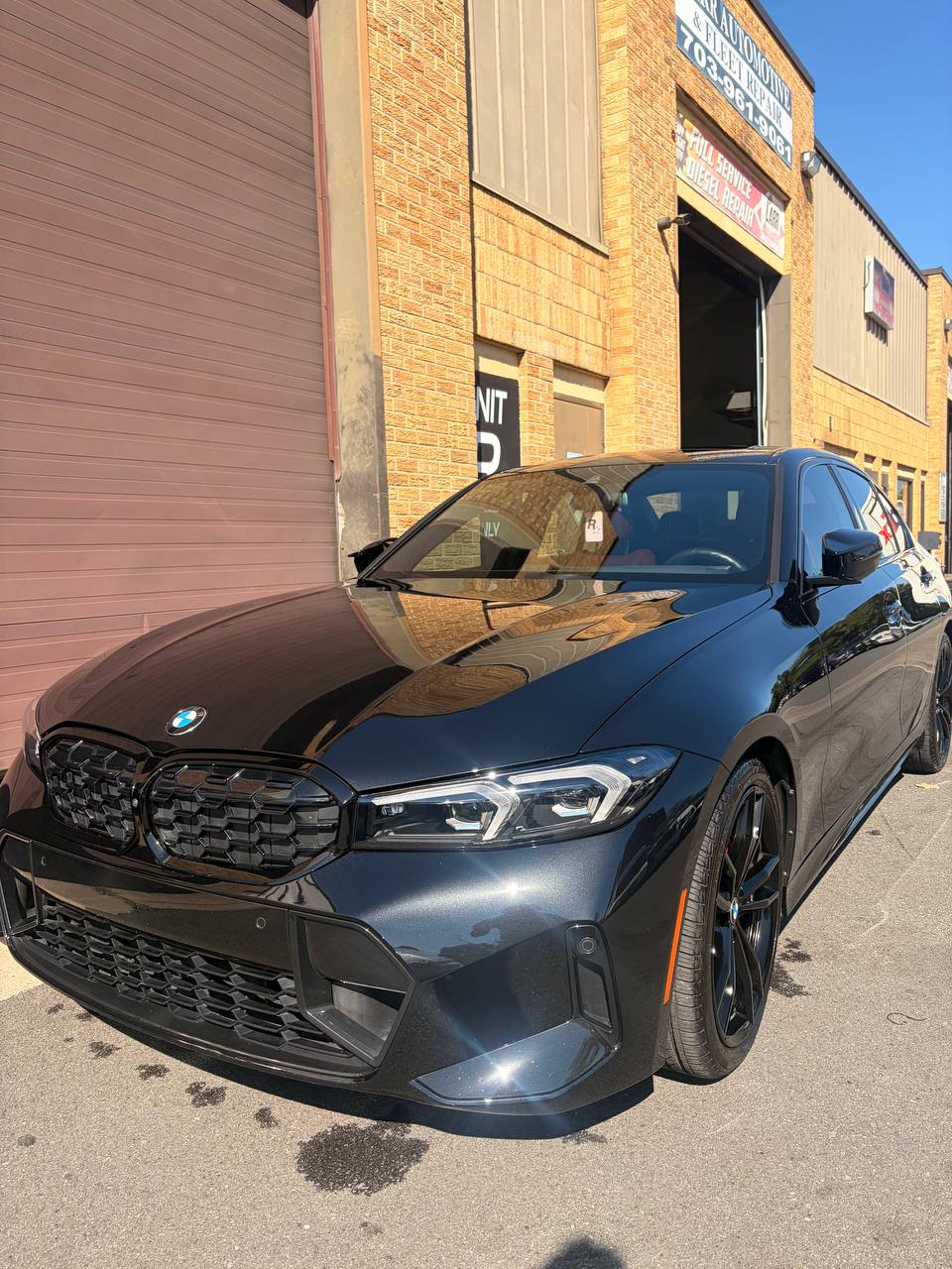 BMW M340i - Full Front PPF + Ceramic Coating at Skyline Custom Shop in Chantilly, VA