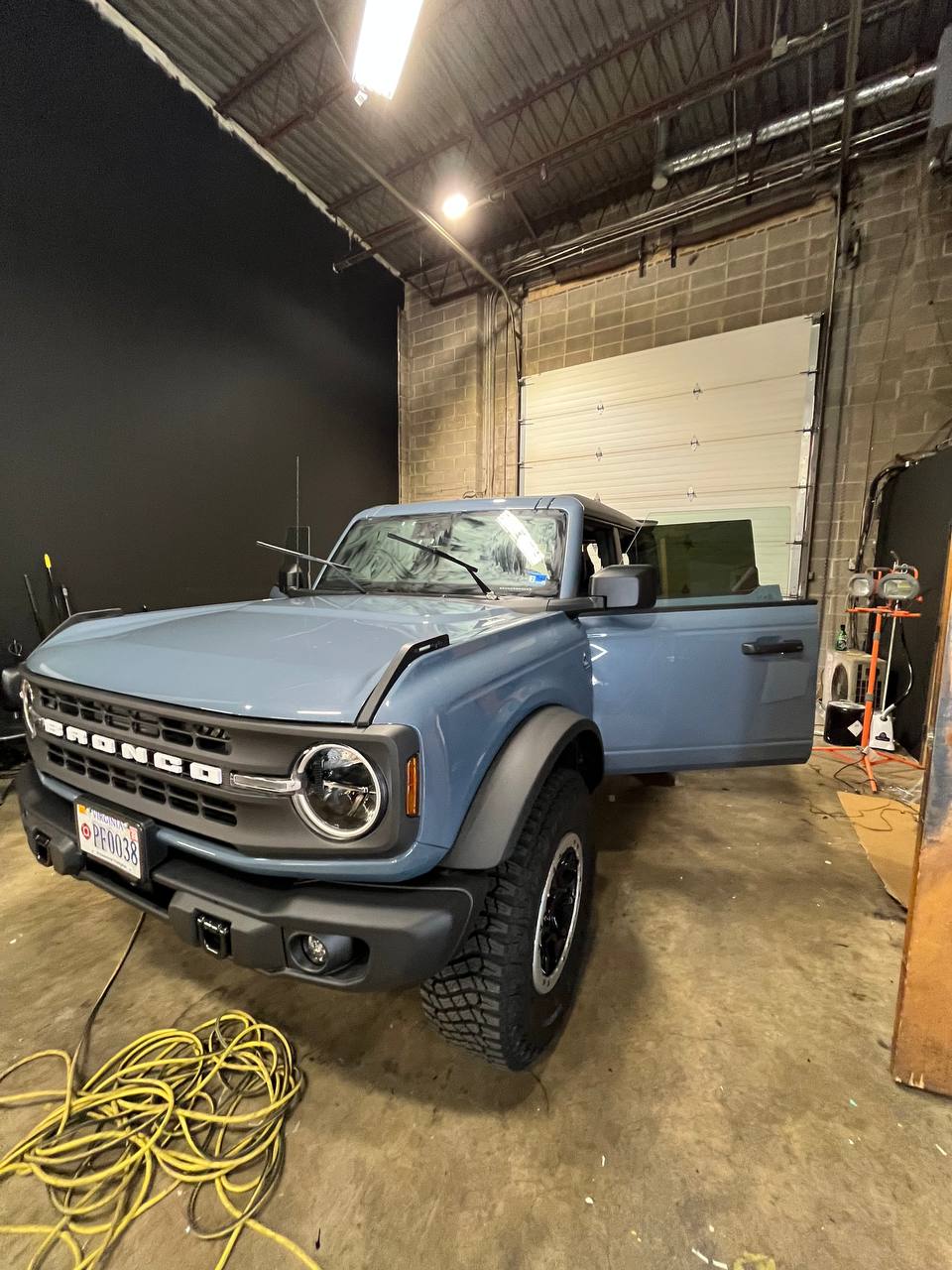 Ford Bronco - Full Front PPF + Ceramic Coating at Skyline Custom Shop in Chantilly, VA