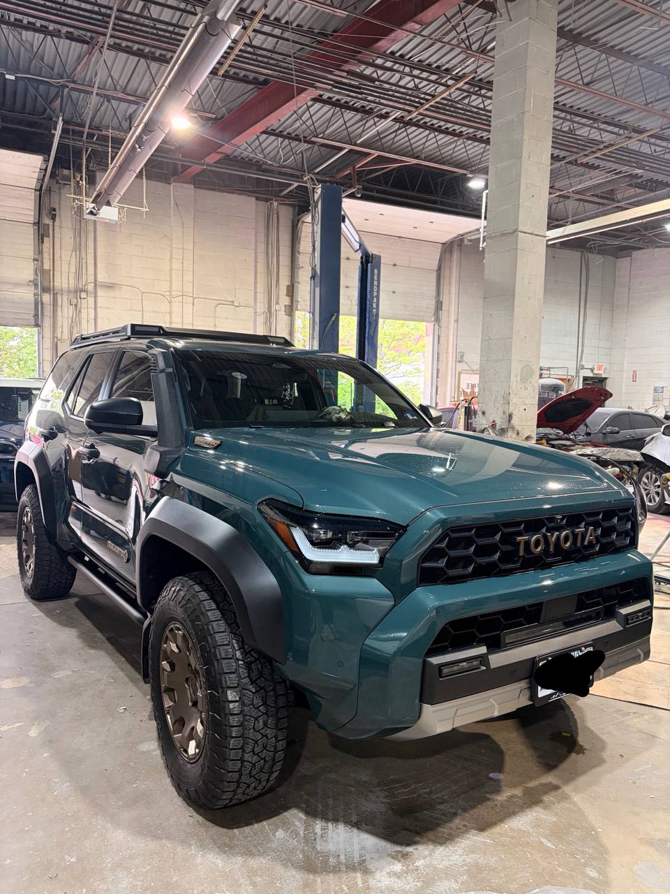 Toyota 4Runner Trailhunter 2026 - Full Front PPF + Ceramic Coating at Skyline Custom Shop in Chantilly, VA